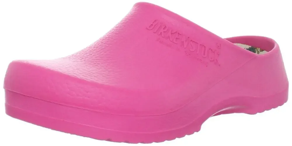 BIRKI'S UNISEX SUPER CLOG,RASPBERRY,39 EU (8 M US WOMEN'S/6 M US MEN'S)